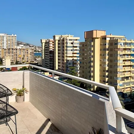 Luxury Penthouse, Sea Views, 50m From The Beach! Fuengirola